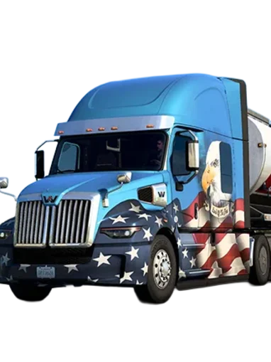 american-truck-simulator character