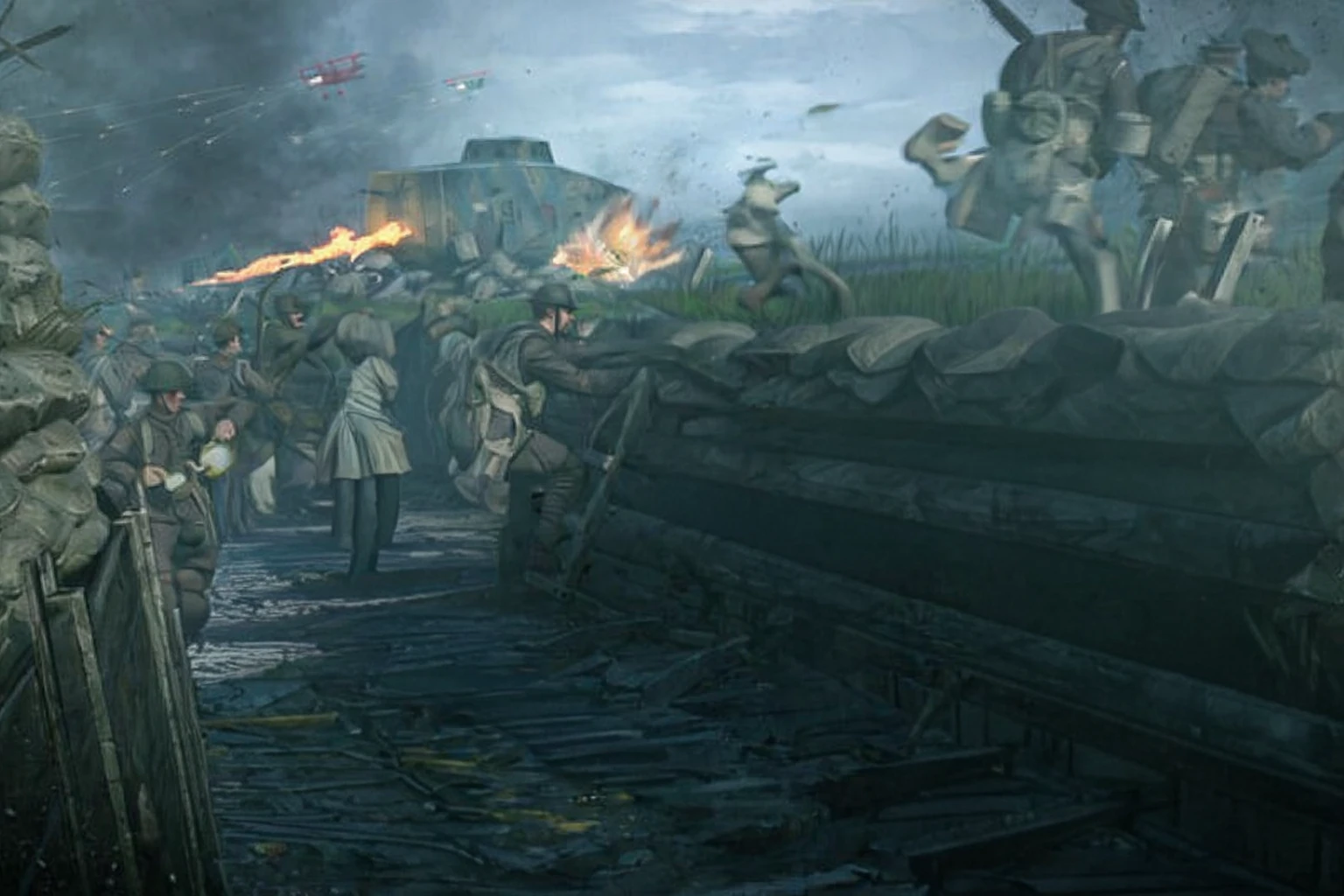 Over The Top: WWI Server mieten