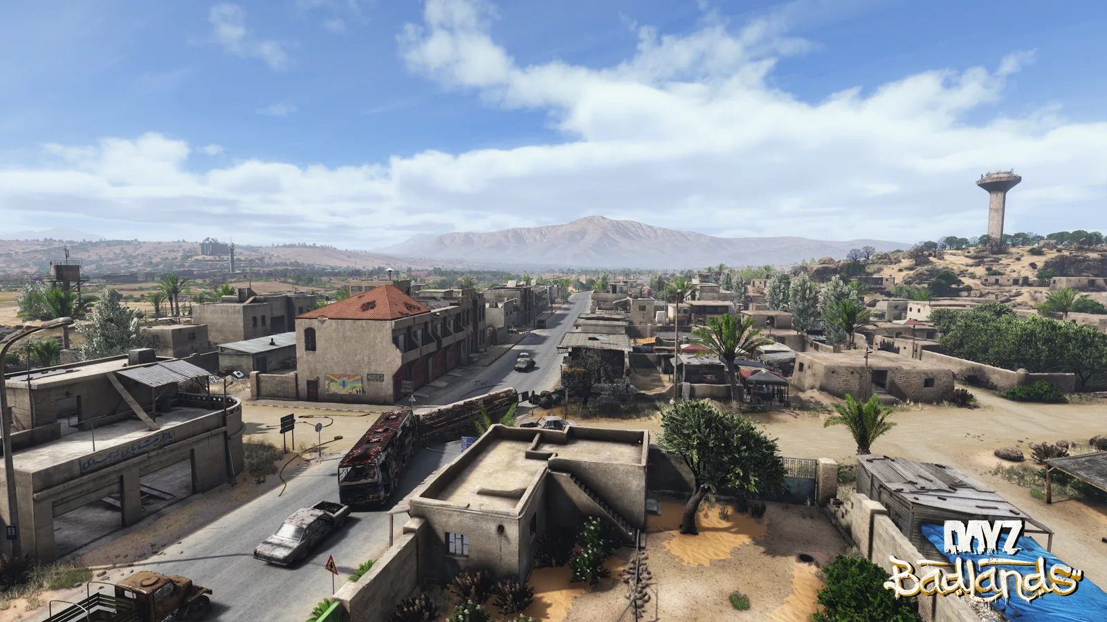 A town on the new DayZ map Nasdara